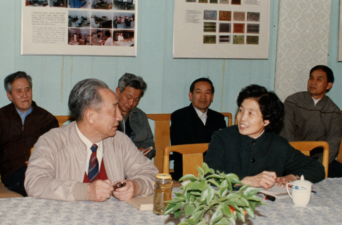 1993年3月，吳德馨先生向鄒家華副總理匯報工作